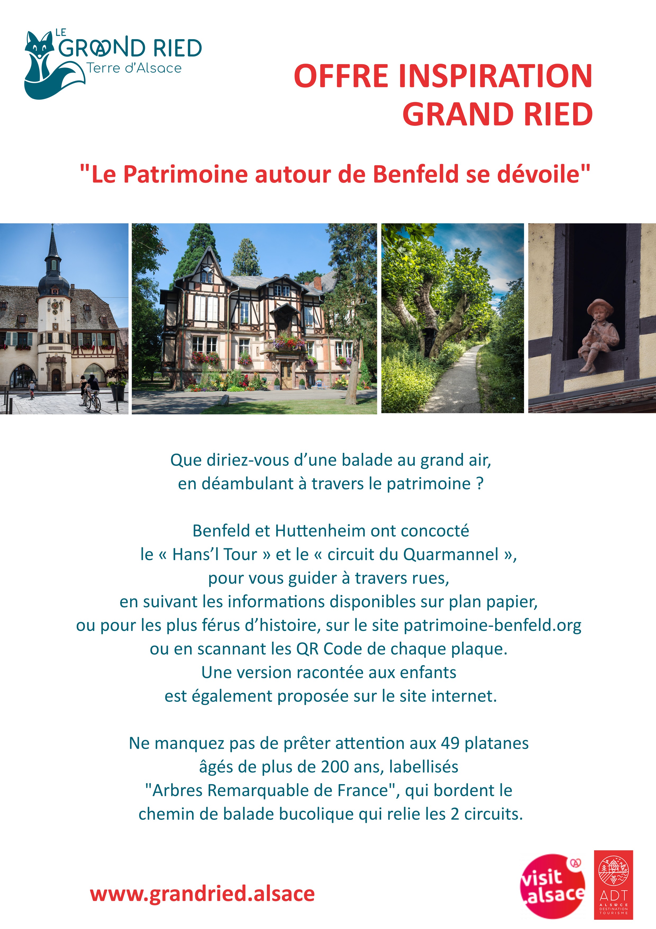 Affiche INSPIRATION Patrimoine autour de BENFELD