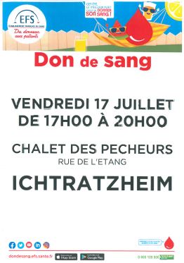 affiche don du sang